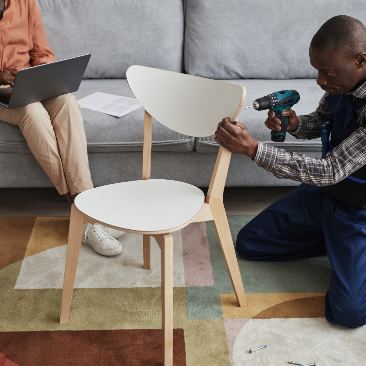 Visuel de Montage et installation maison - fixations et pose